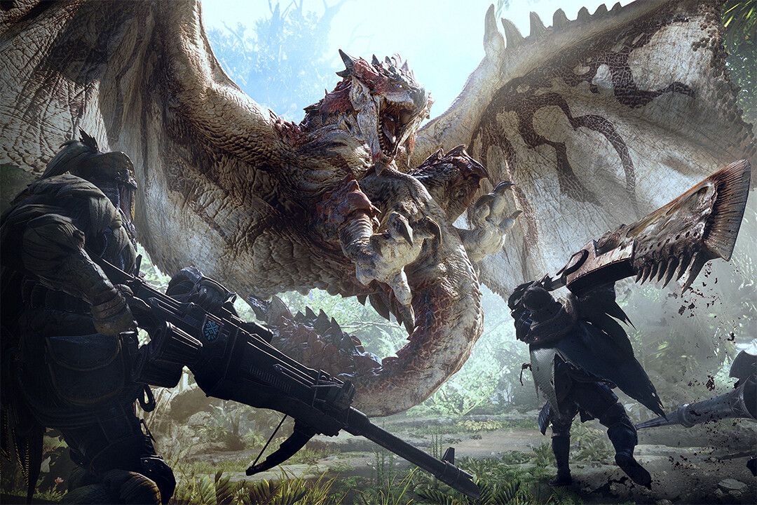 Monster Hunter Moster Fight Tv Video Game Jigsaw Puzzle
