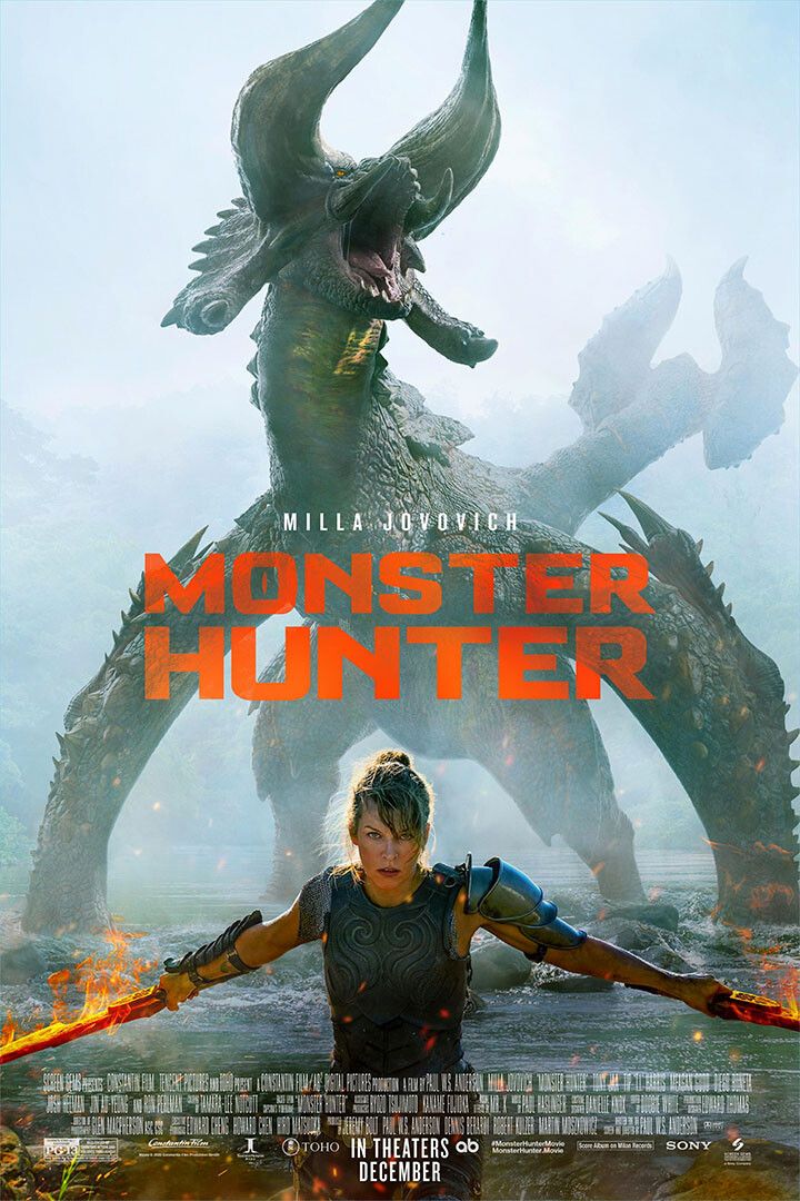 Monster Hunter Movie Milla Jovovich Painting Print Jigsaw Puzzle