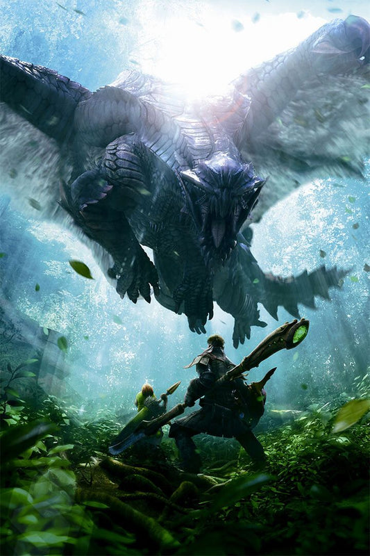 Monster Hunter World Iceborne Action Role Playing Jigsaw Puzzle