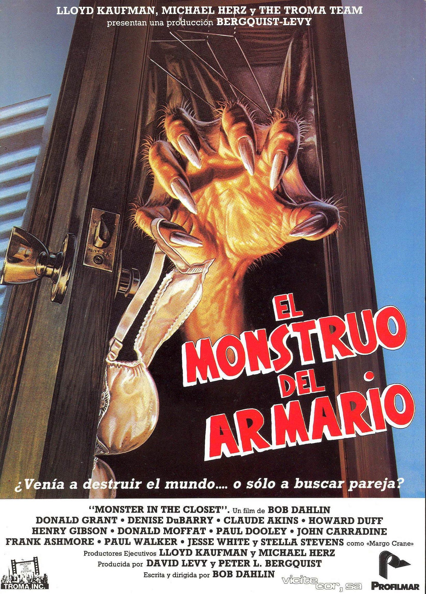 Monster In Closet 01 Movie Magnet