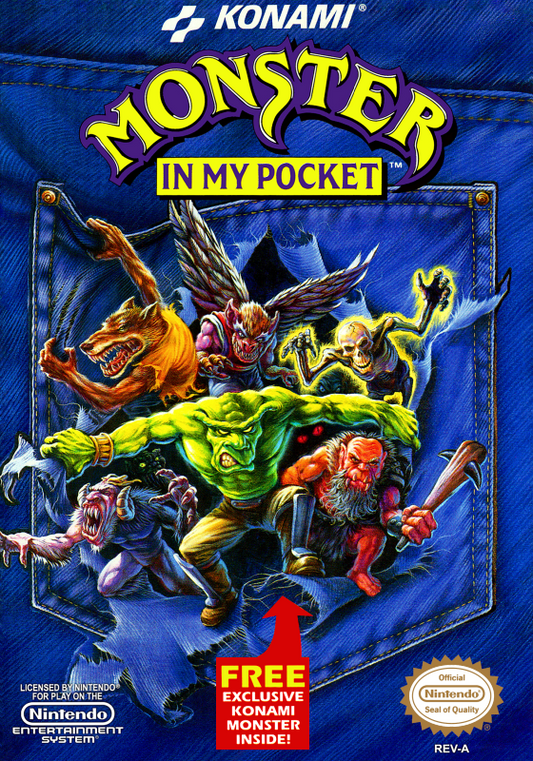 Monster In My Pocket (Usa) Nes Print Poster