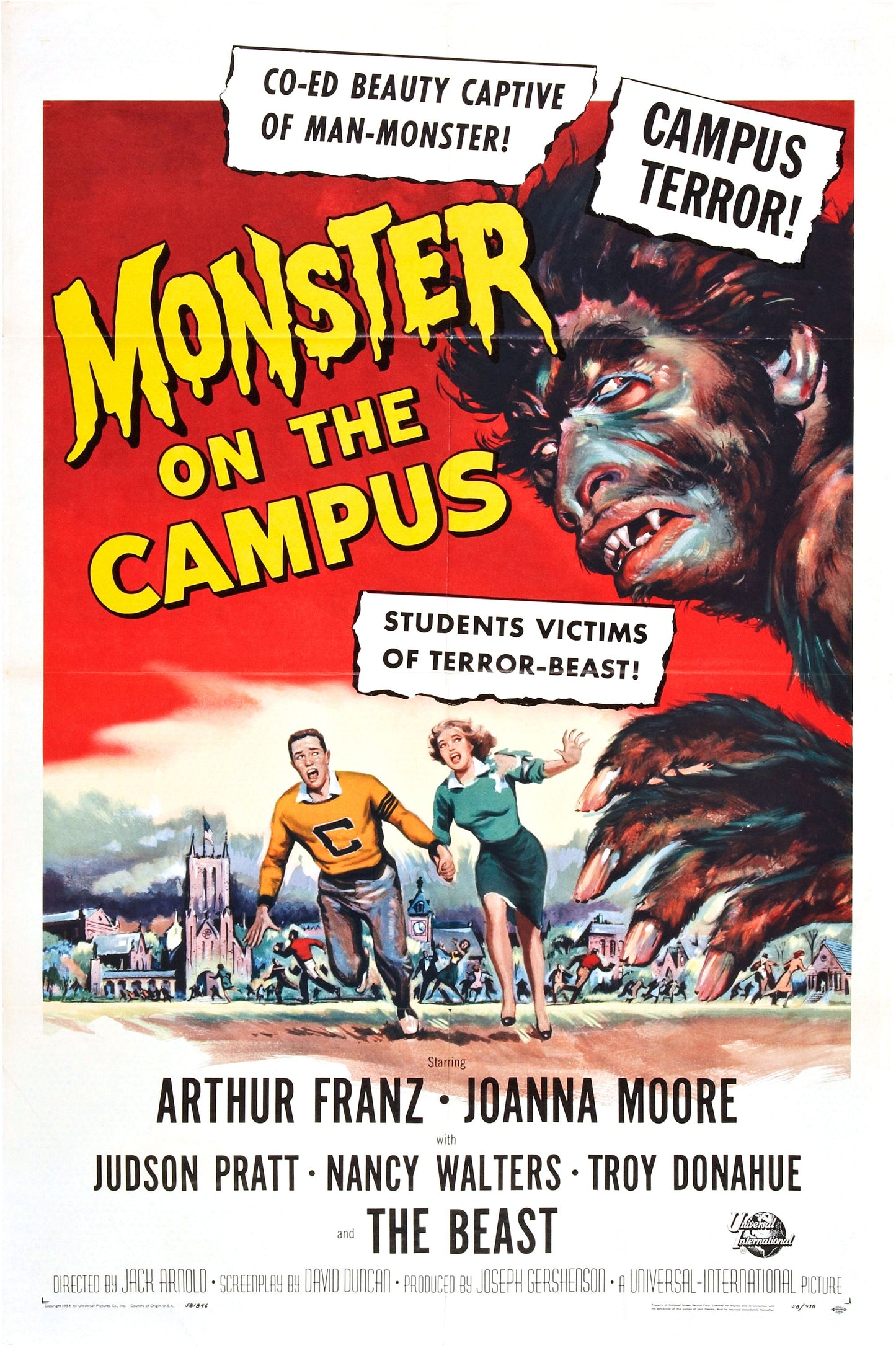 Monster On Campus 01 Movie Keychain
