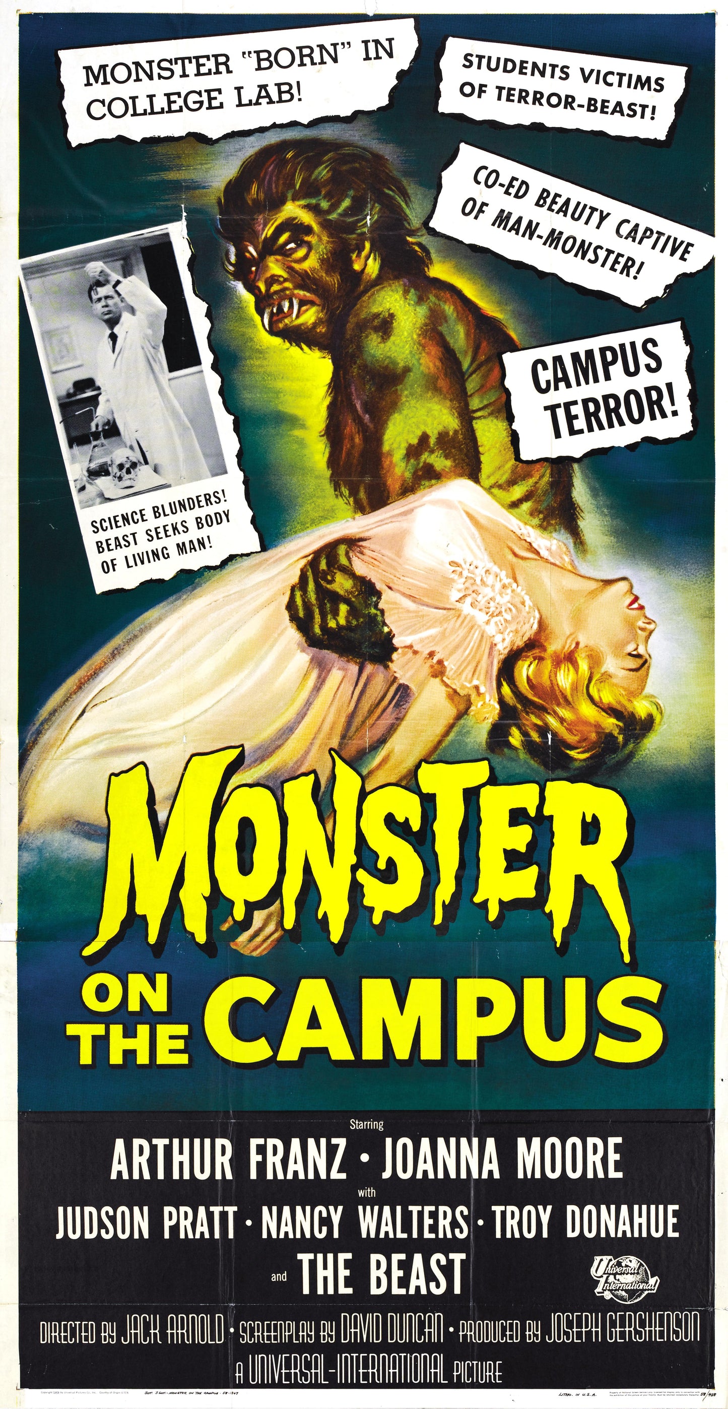 Monster On Campus 03 Movie Keychain