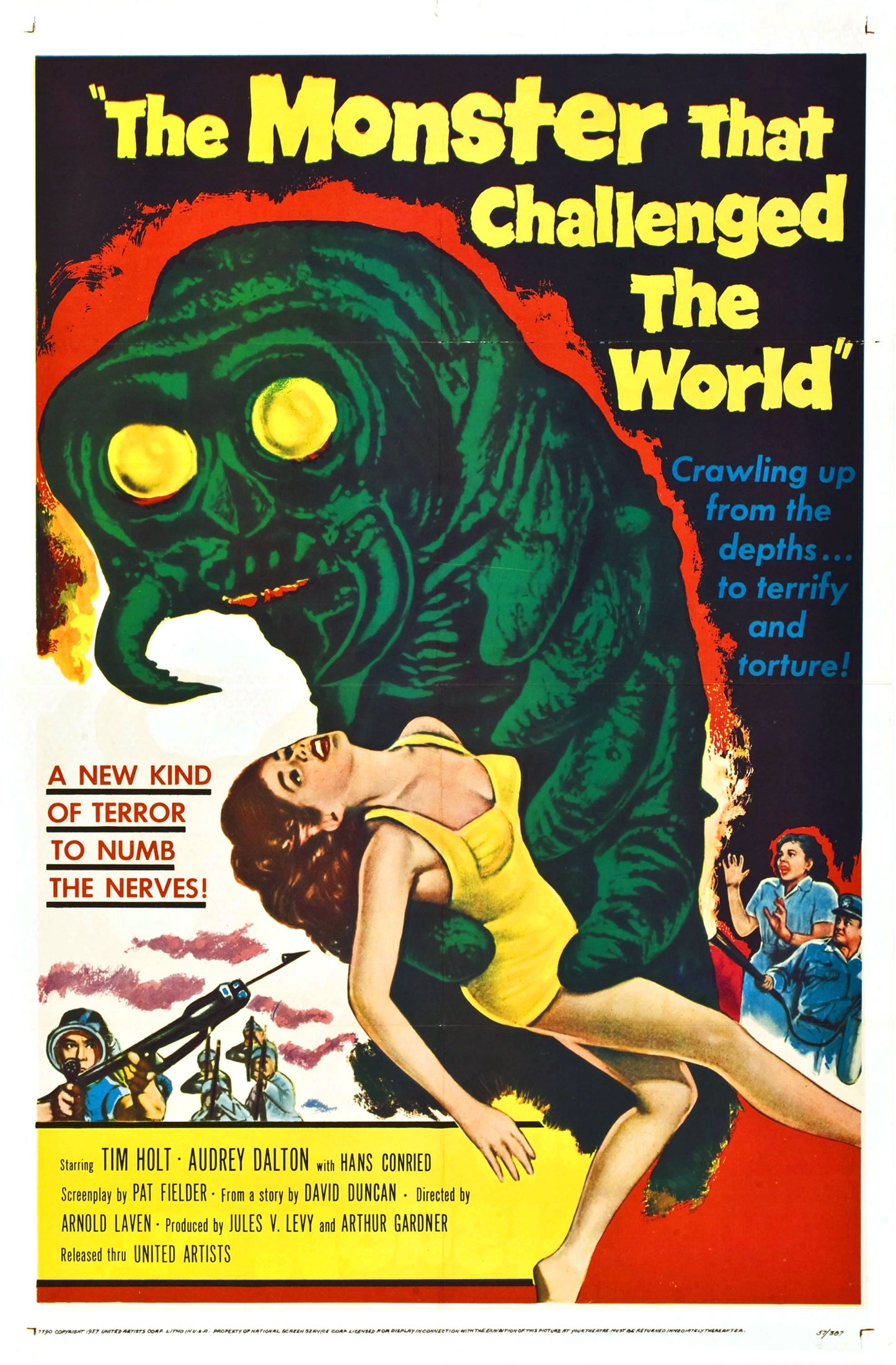 Monster That Challenged The World 01 Movie Magnet