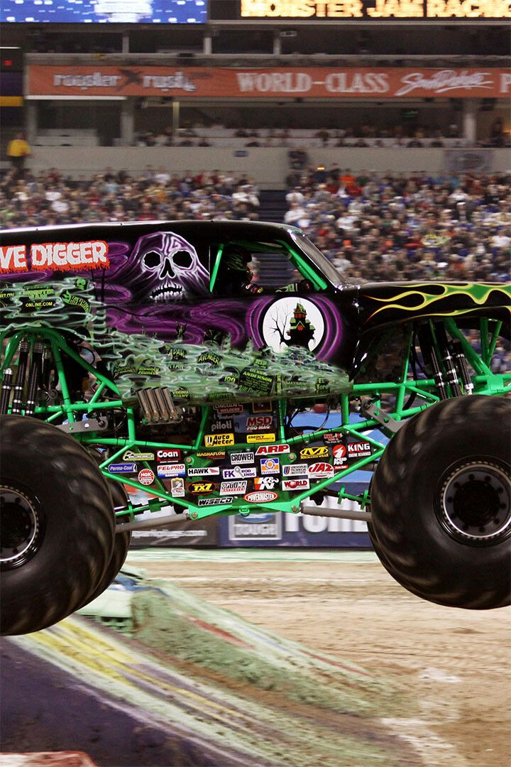 Monster Truck Sport Racing Grave Digger Rookie Room Decor Jigsaw Puzzle