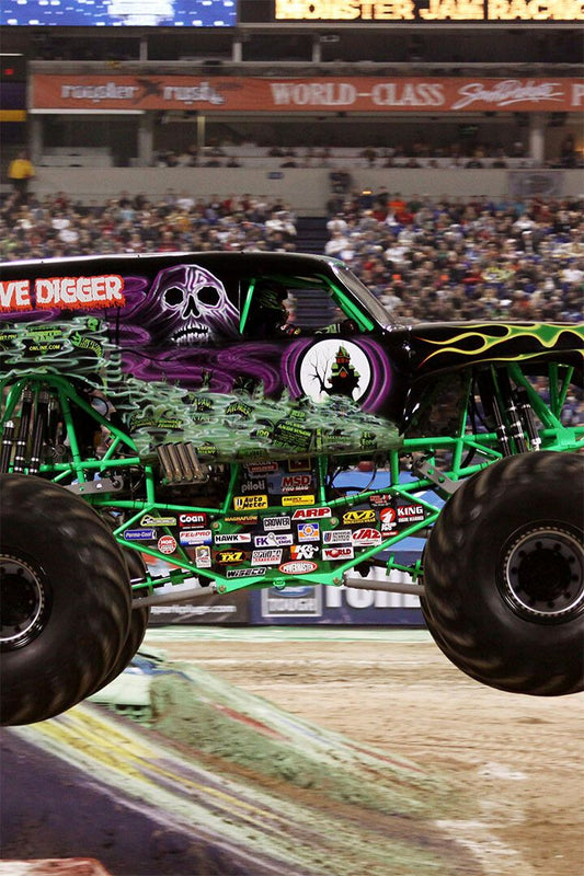 Monster Truck Sport Racing Grave Digger Rookie Room Decor Jigsaw Puzzle