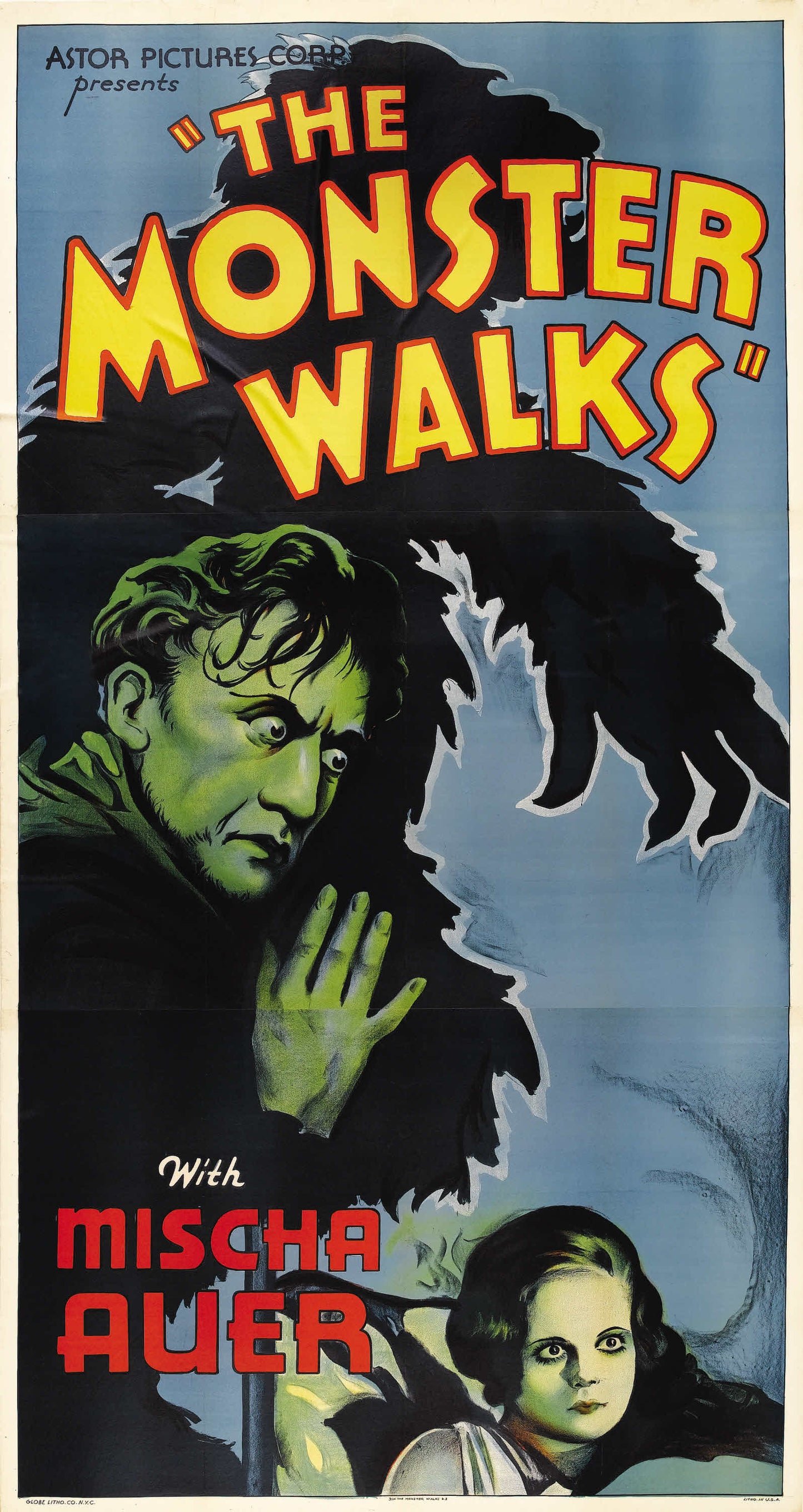 Monster Walks 1932 01 Movie Magnet