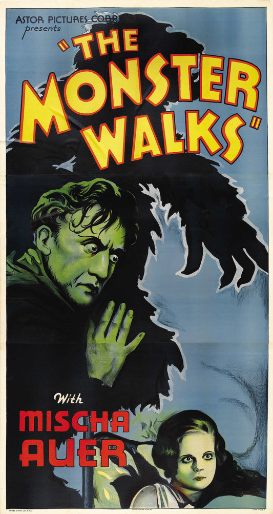 Monster Walks 1932 01 Movie Magnet