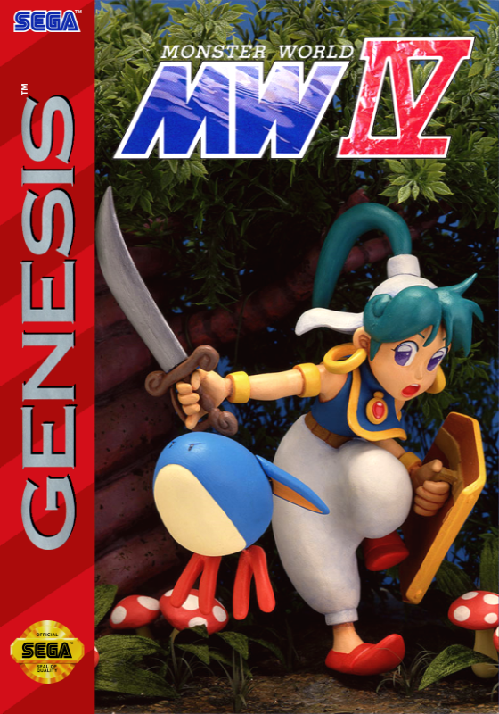 Monster World Iv (Usa, From Genesis Mini) Genesis Print Poster