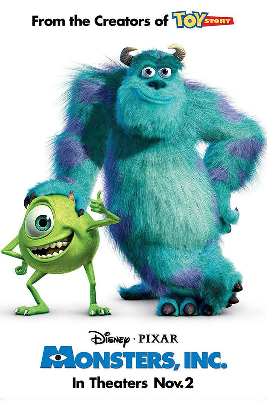 Monsters Inc 2001 Animation Movie Action Comedy Jigsaw Puzzle