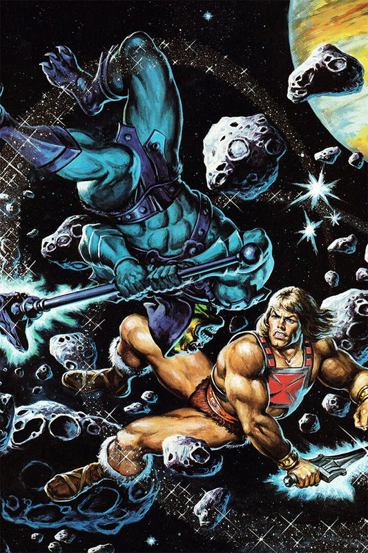 Monstroid Vs Heman And The Masters Of The Universe Decor Jigsaw Puzzle