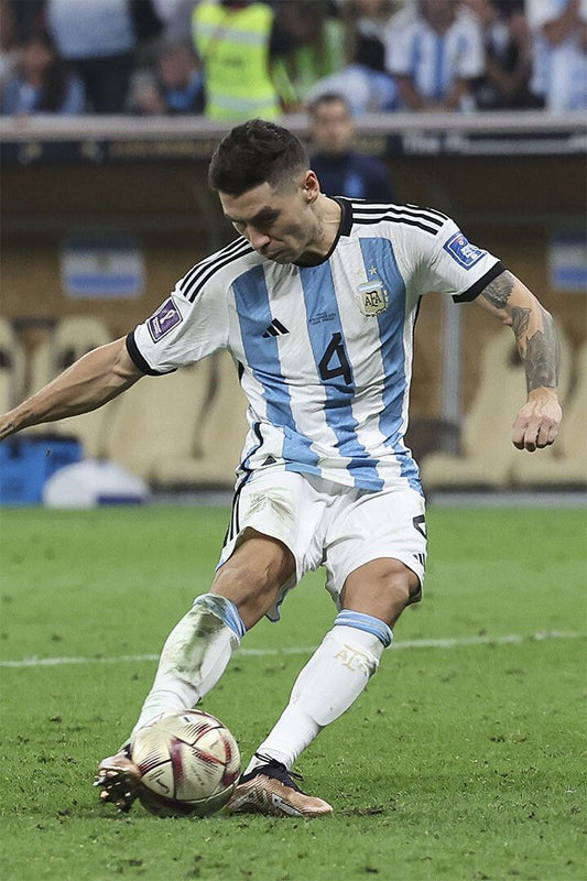 Montiel Argentina Last Penalty Shot Football World Soccer Fans Jigsaw Puzzle