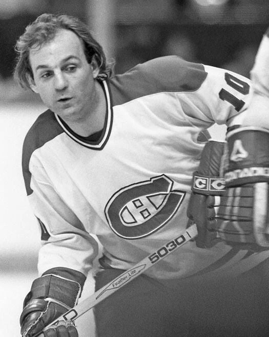 Montreal Canadiens Guy Lafleur Glossy Magnet Hockey Magnet Hof 88