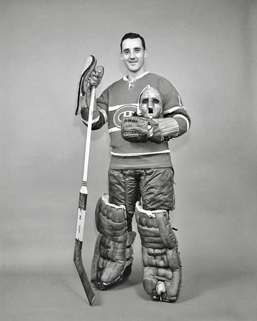 Montreal Canadiens Goalie Jacques Plante Glossy Hockey Photo Print Hof 78