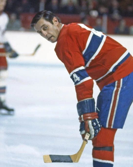 Montreal Canadiens Jean Beliveau Glossy Magnet Hockey Magnet Hof 72