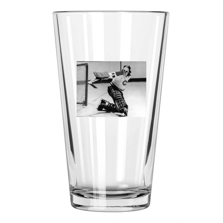 Montreal Canadiens Ken Dryden Photo Nhl Hockey Hof 83 Pint Beer Drinking Glass