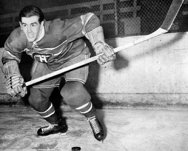 Montreal Canadiens Maurice Rocket Richard Glossy Photo Hockey Print Hof 61 1