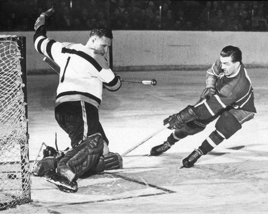 Montreal Canadiens Maurice Rocket Richard Glossy Keychain Hockey Print Hof 61 2