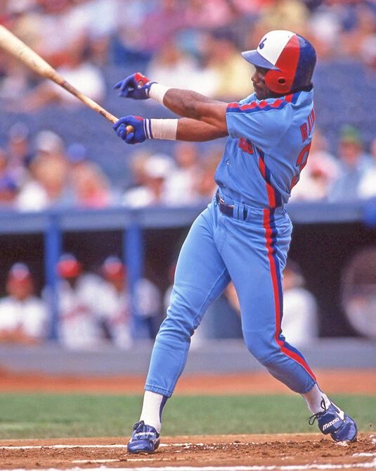 Montreal Expos Tim Raines Glossy Keychain Baseball Keychain Hof 2017