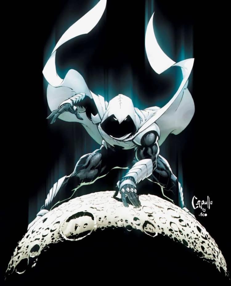 Moon Knight Heroic Pose (2) Print Poster