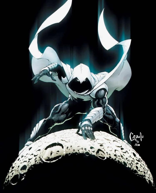 Moon Knight Heroic Pose (2) Print Poster