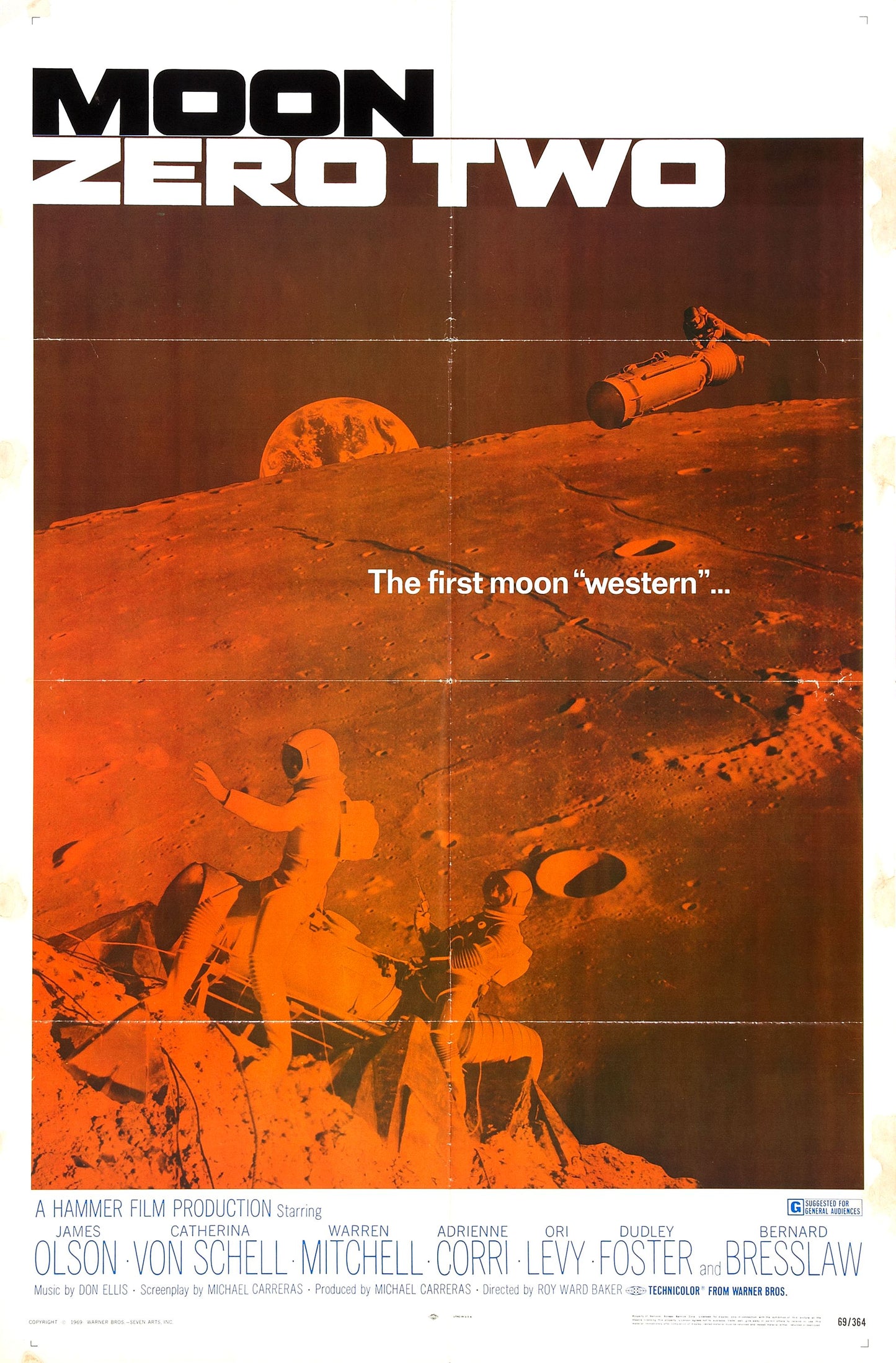 Moon Zero Two 01 Movie Magnet