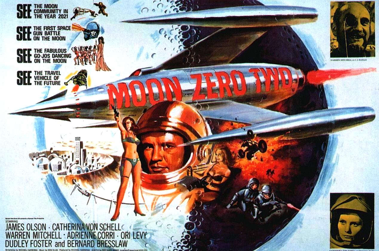 Moon Zero Two 02 Movie Magnet