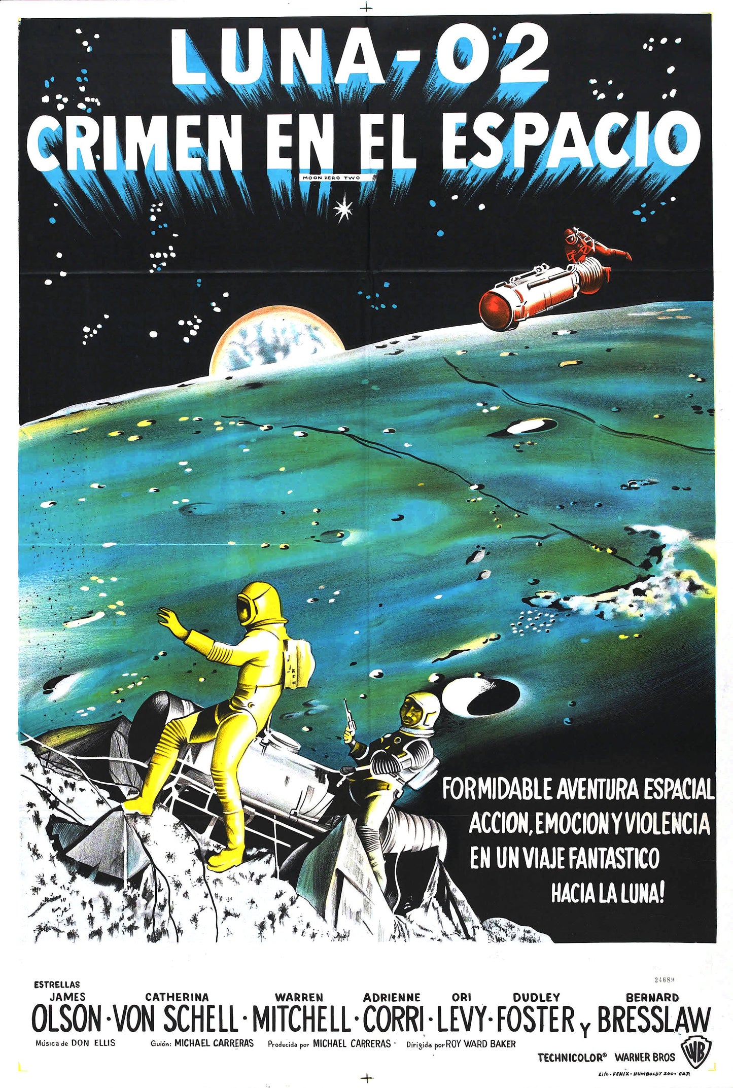 Moon Zero Two 03 Movie Magnet