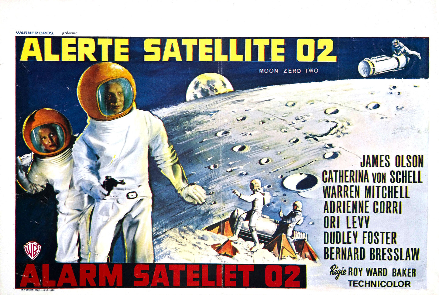 Moon Zero Two 04 Movie Magnet