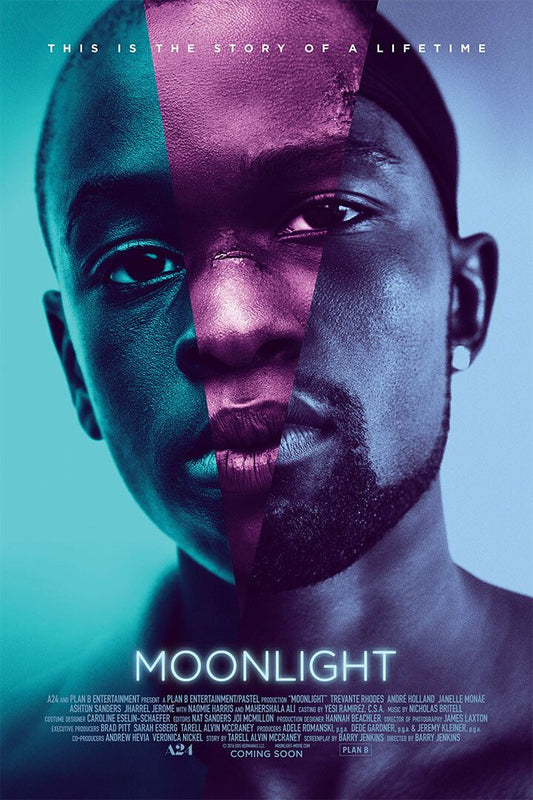 Moonlight Movie 2016 Oscar Best Film Drama Print Jigsaw Puzzle