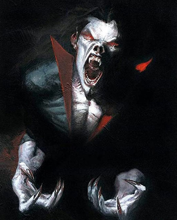 Morbius Vampire Fangs 8423 Print Poster