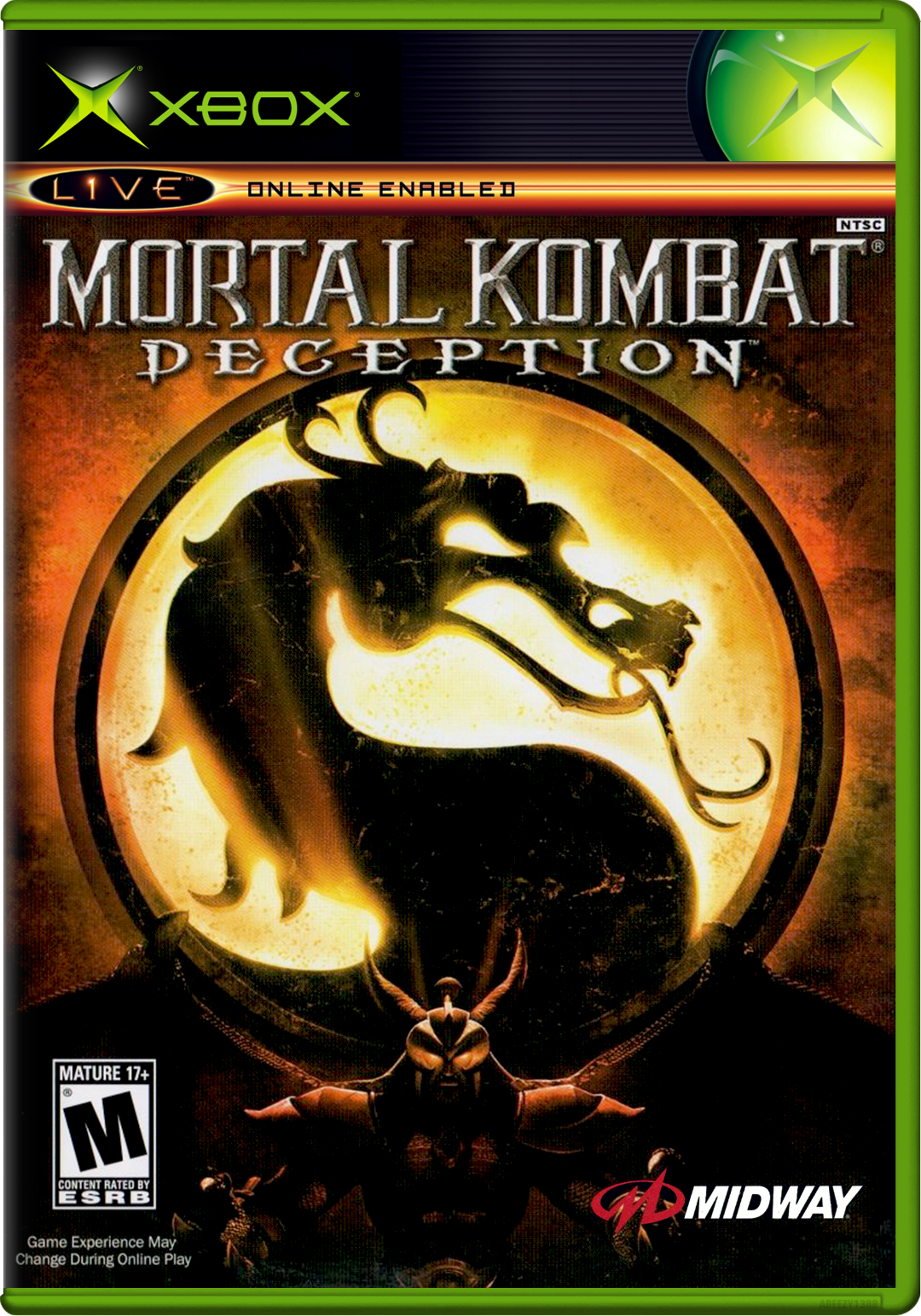 Mortal Kombat Deception Xbox Print Poster