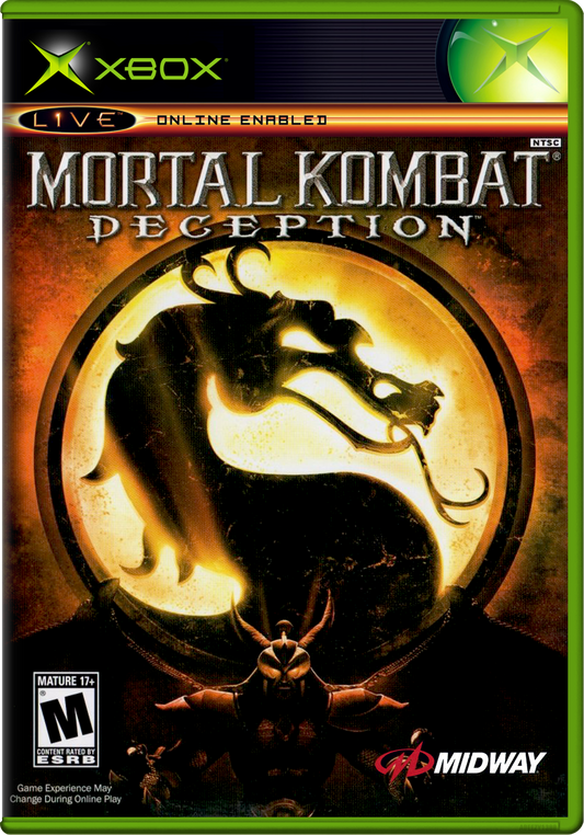 Mortal Kombat Deception Xbox Print Poster