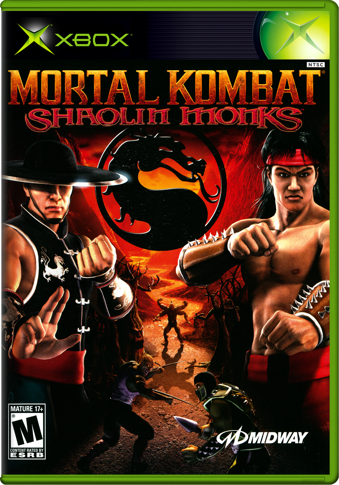 Mortal Kombat Shaolin Monks (Usa, Europe) Xbox Print Poster