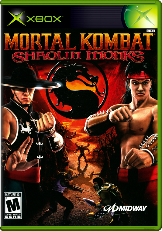 Mortal Kombat Shaolin Monks (Usa, Europe) Xbox Print Poster