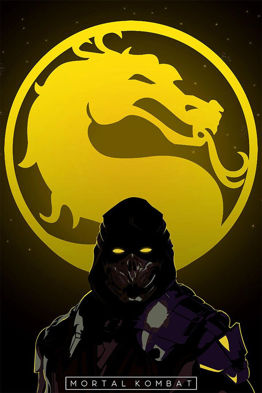 Mortal Kombat 11 Video Game Series Fantasy Painting Jigsaw Puzzle