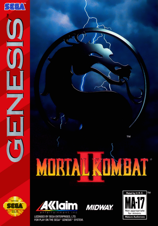 Mortal Kombat 2 (Usa) Genesis Jigsaw Puzzle