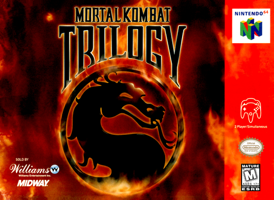 Mortal Kombat Trilogy N64 Print Poster