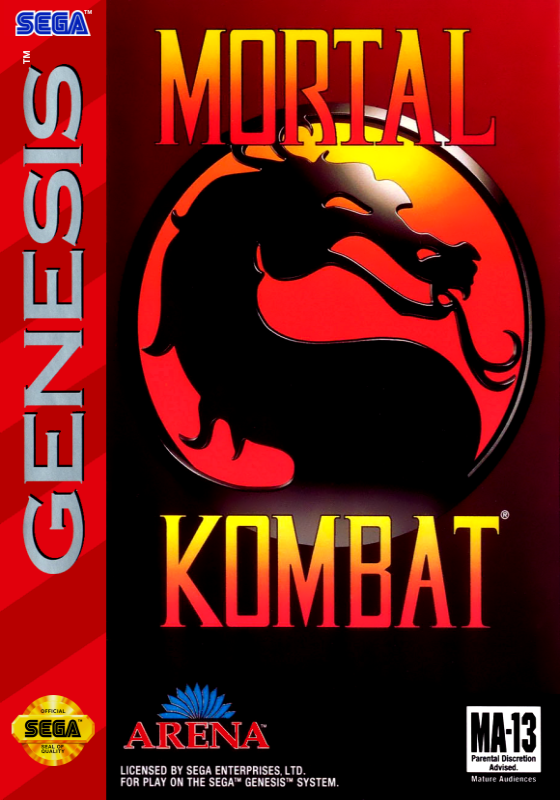 Mortal Kombat (Usa) Genesis Keychain
