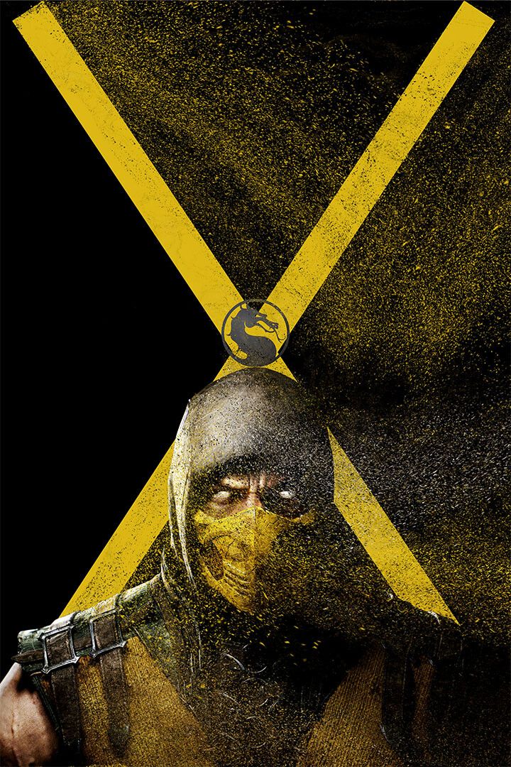 Mortal Kombat X Fighting Game Action Painting Print Jigsaw Puzzle