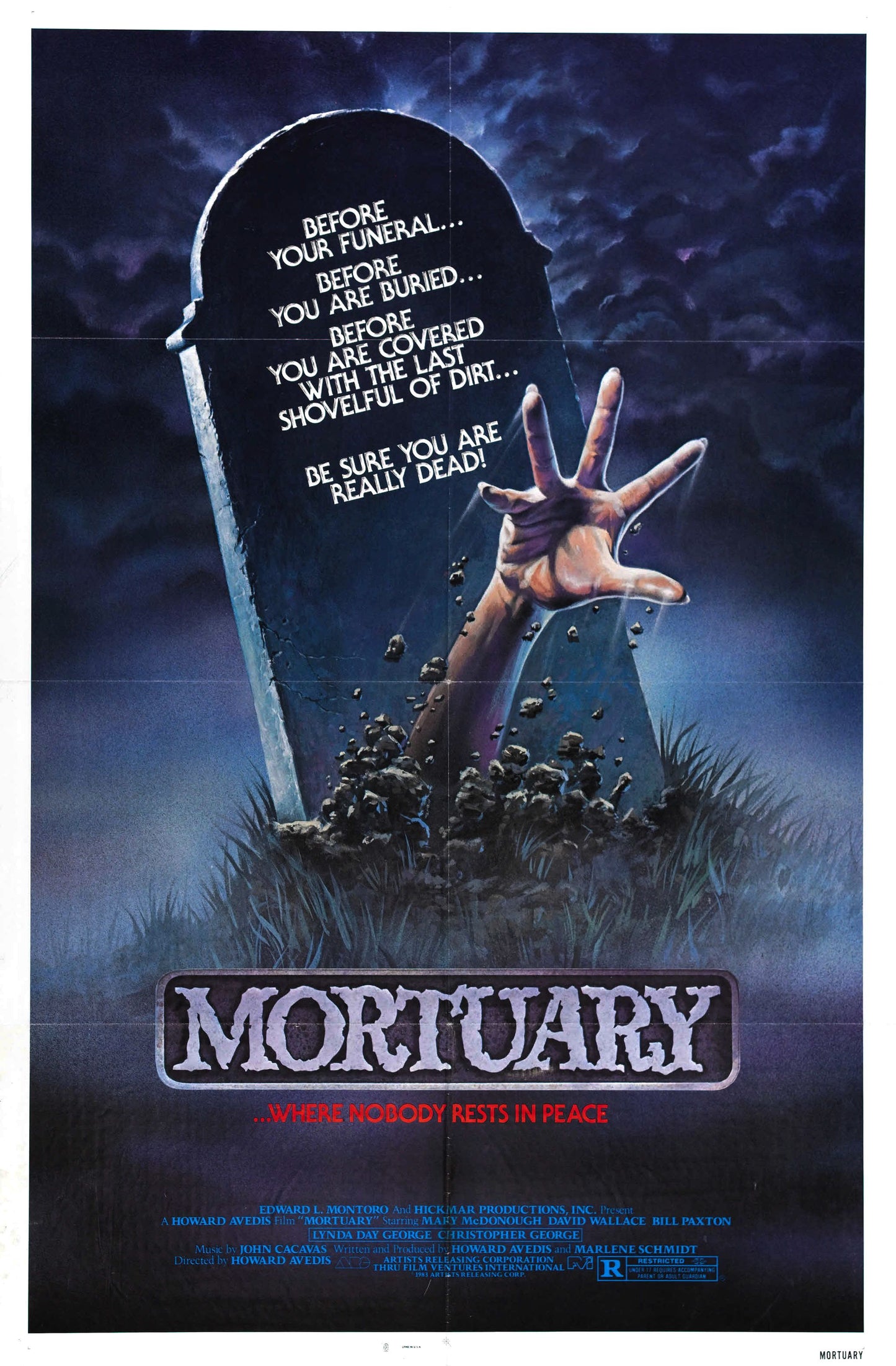 Mortuary 01 Movie Magnet