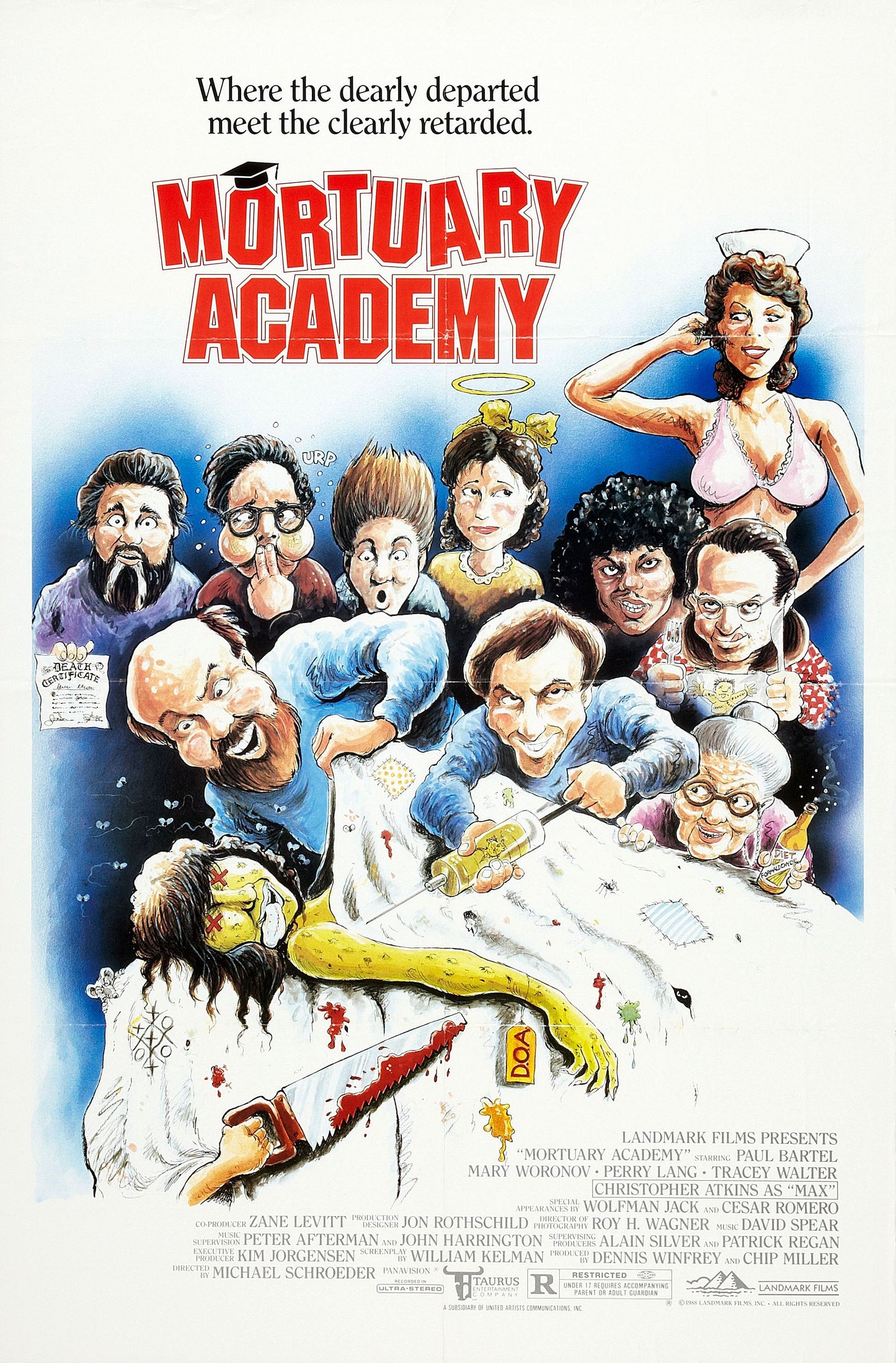 Mortuary Academy 01 Movie Magnet
