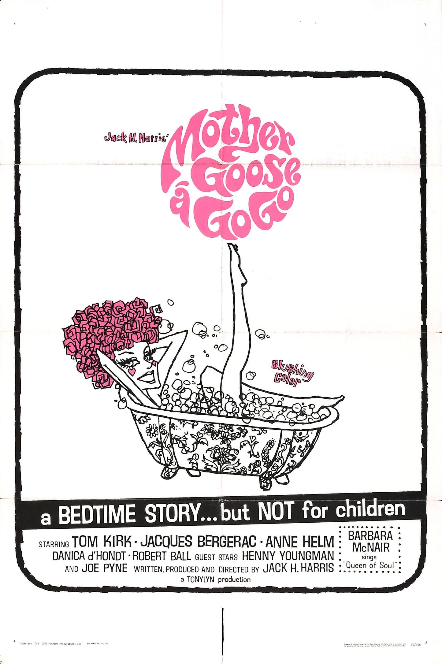 Mother Goose A Go Go 01 Movie Magnet