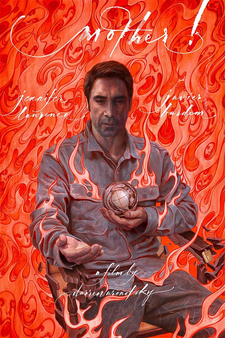 Mother Movie Jennifer Lawrence Javier Bardem Drama Keychain