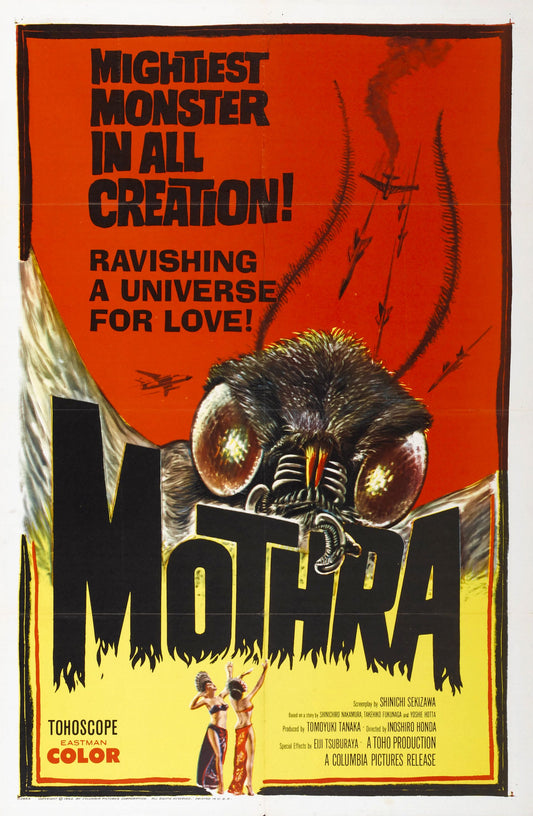 Mothra 1962 01 Movie Magnet