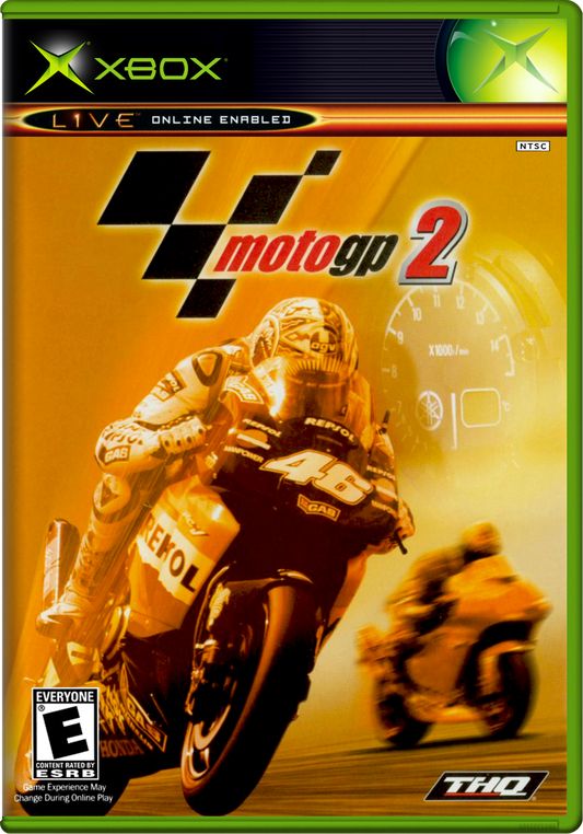 Motogp 2 Xbox Print Poster