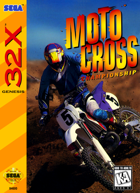 Motocross Championship Sega 32X Print Poster
