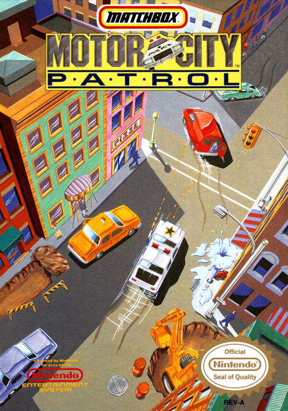 Motor City Patrol (Usa) Nes Keychain