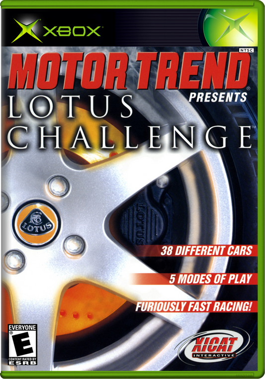 Motor Trend Presents Lotus Challenge Xbox Print Poster