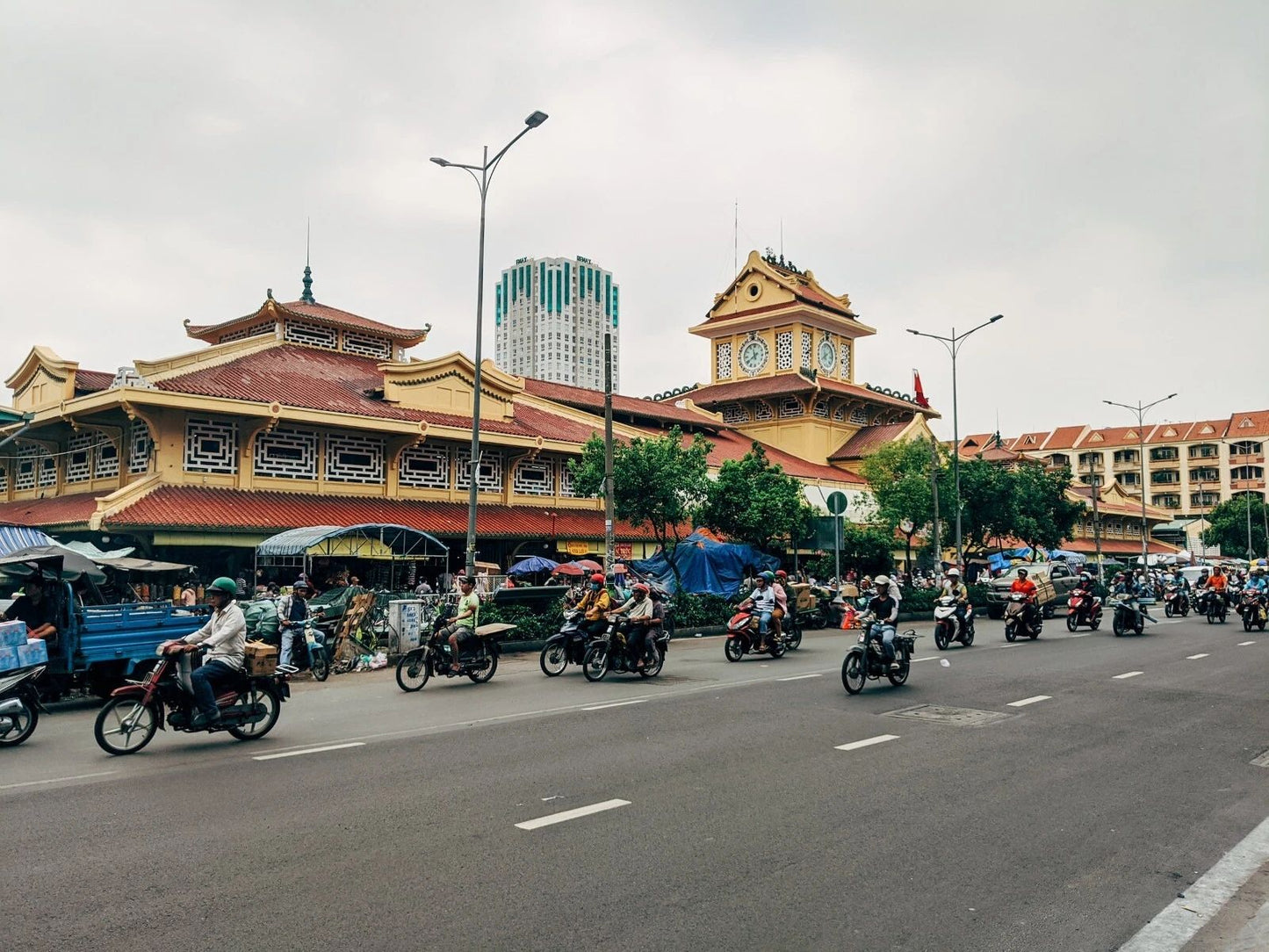 Motorcycles In Saigon Ho Chi Minh City Vietnam Picture Poster Photo Print
